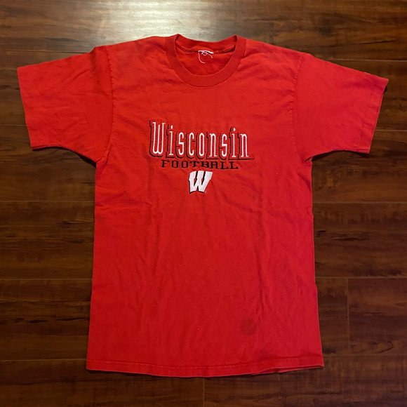 Vintage 90s University of Wisconsin Badgers Shirt - Picture 1 of 4